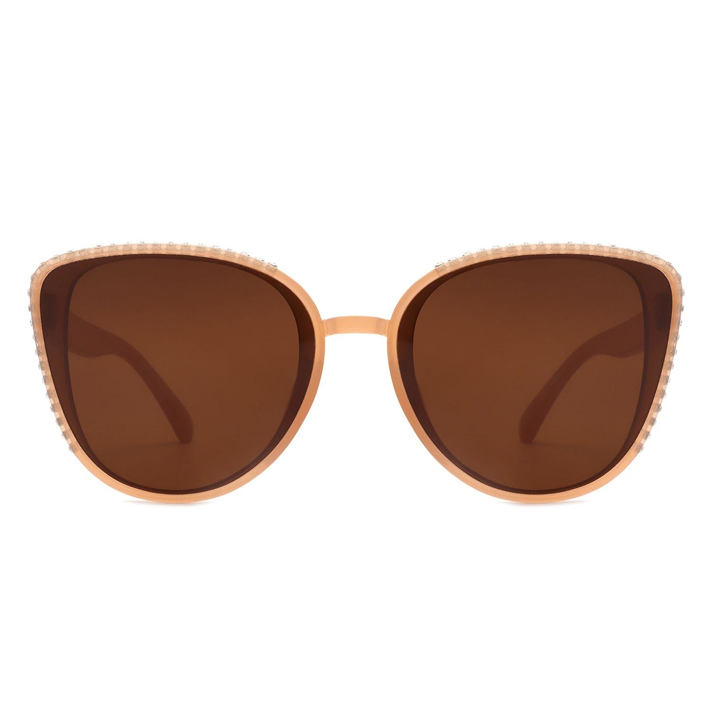 Women Rhinestone Fashion Cat Eye Sunglasses