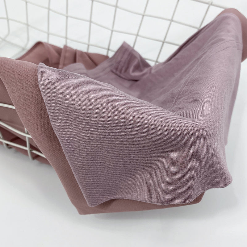 Pink Rose chiffon hijab and matching undercap from Legacy Hijabs