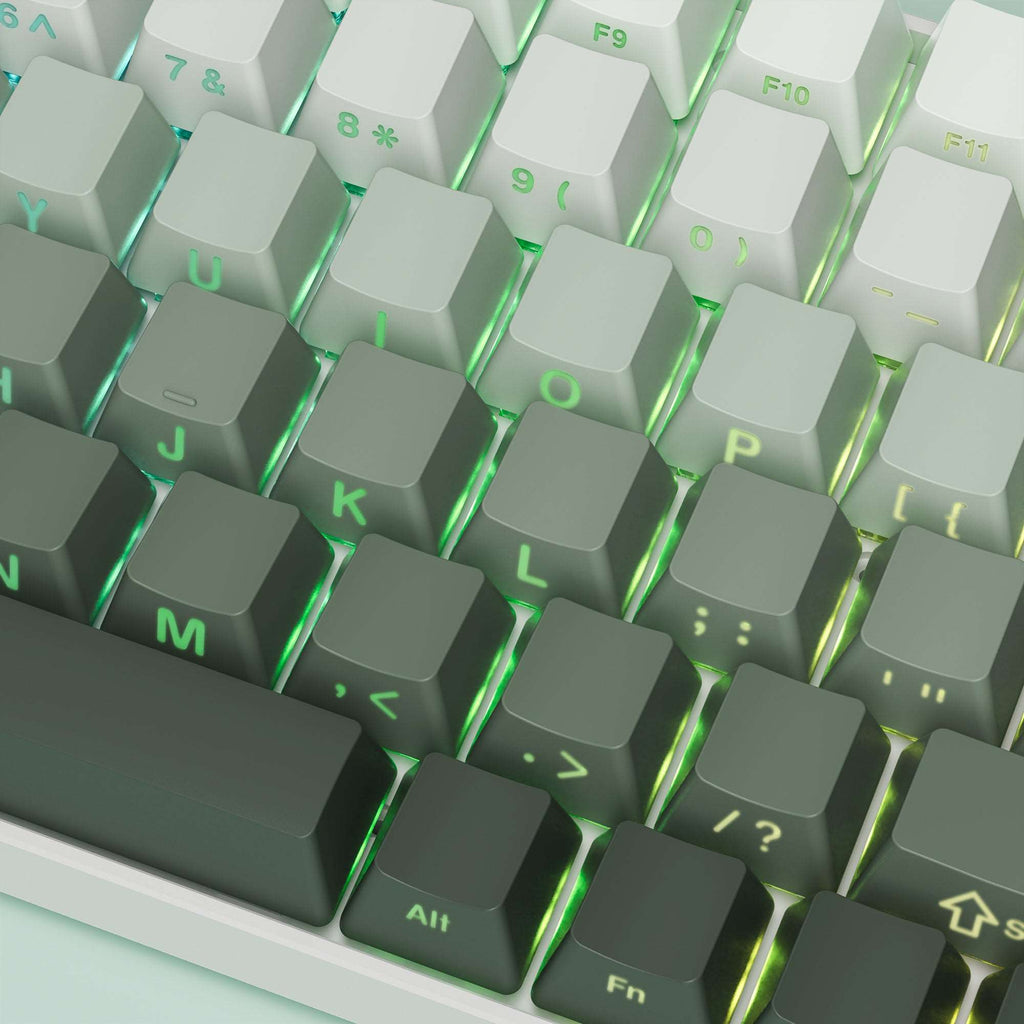 XVX Gradient Series 136-Key Side-Printed OEM Profile PBT Keycap Set