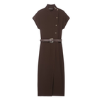 Women Clothing Top Product with Belt Dress