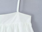 Sexy Backless Bud Sling Women Spring Slim Minority All Match Top