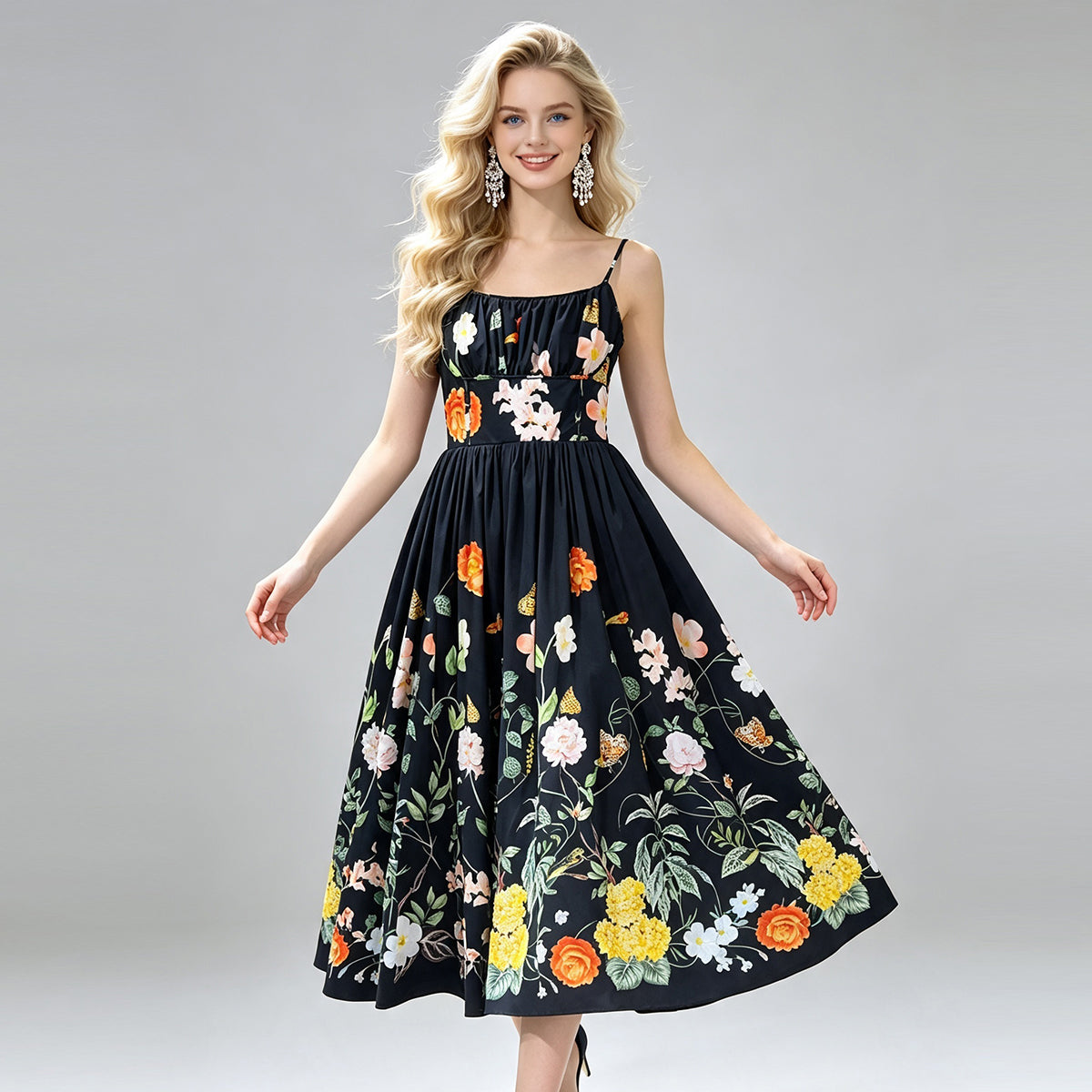 Women Summer Elegant A Line Dress
