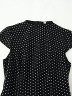 Women Polka Dot Waist Controlled Dress