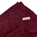 Glam Maroon Velvet Hijab