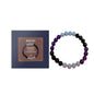 Purple Glass Bracelet, Glass Crystal Personality Fashion Decorative Clothing Accessories Hand Beaded Bracelet