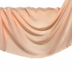 Glam Apricot Velvet Hijab