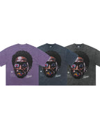 Men's Graphic Round Neck Short Sleeve T-Shirt