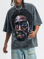 Men's Graphic Round Neck Short Sleeve T-Shirt