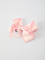 Halloween Ghost Bow Hairpin 3.9 Inch