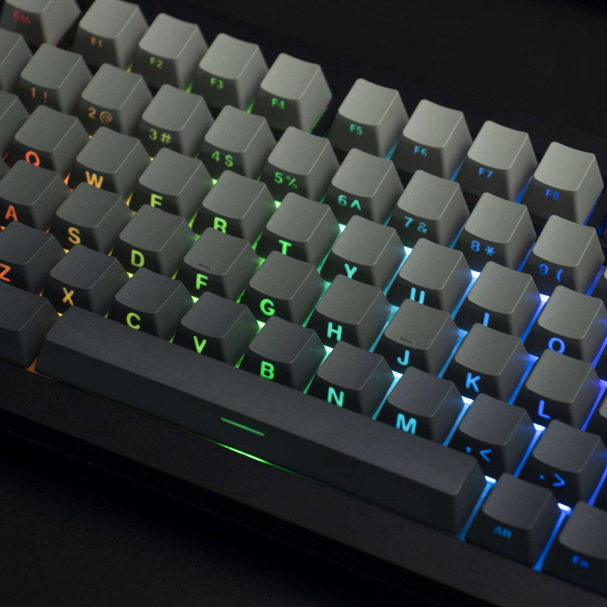 XVX Gradient Series 136-Key Side-Printed OEM Profile PBT Keycap Set