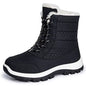 Winter Waterproof Snow Boots with Warm Fur Lining