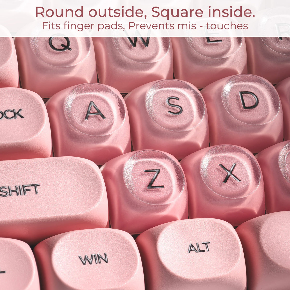 XVX Pink Blush HOA Profile Keycap Set 132-Key