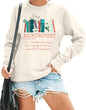 BENGELY Book Sweatshirt Women Funny Book Lover Graphic Shirt Reading Bookworm Pullover Hoodie Floral Casual Long Sleeve Tops Apricot