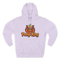 Pump-King Halloween Hoodie, Cozy Fleece Sweatshirt for Fall, Funny Pumpkin Apparel, Autumn Style, Perfect for Halloween Celebrations