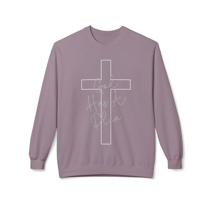 God Has a Plan Crewneck Sweatshirt – Jeremiah 29:11 Christian Pullover