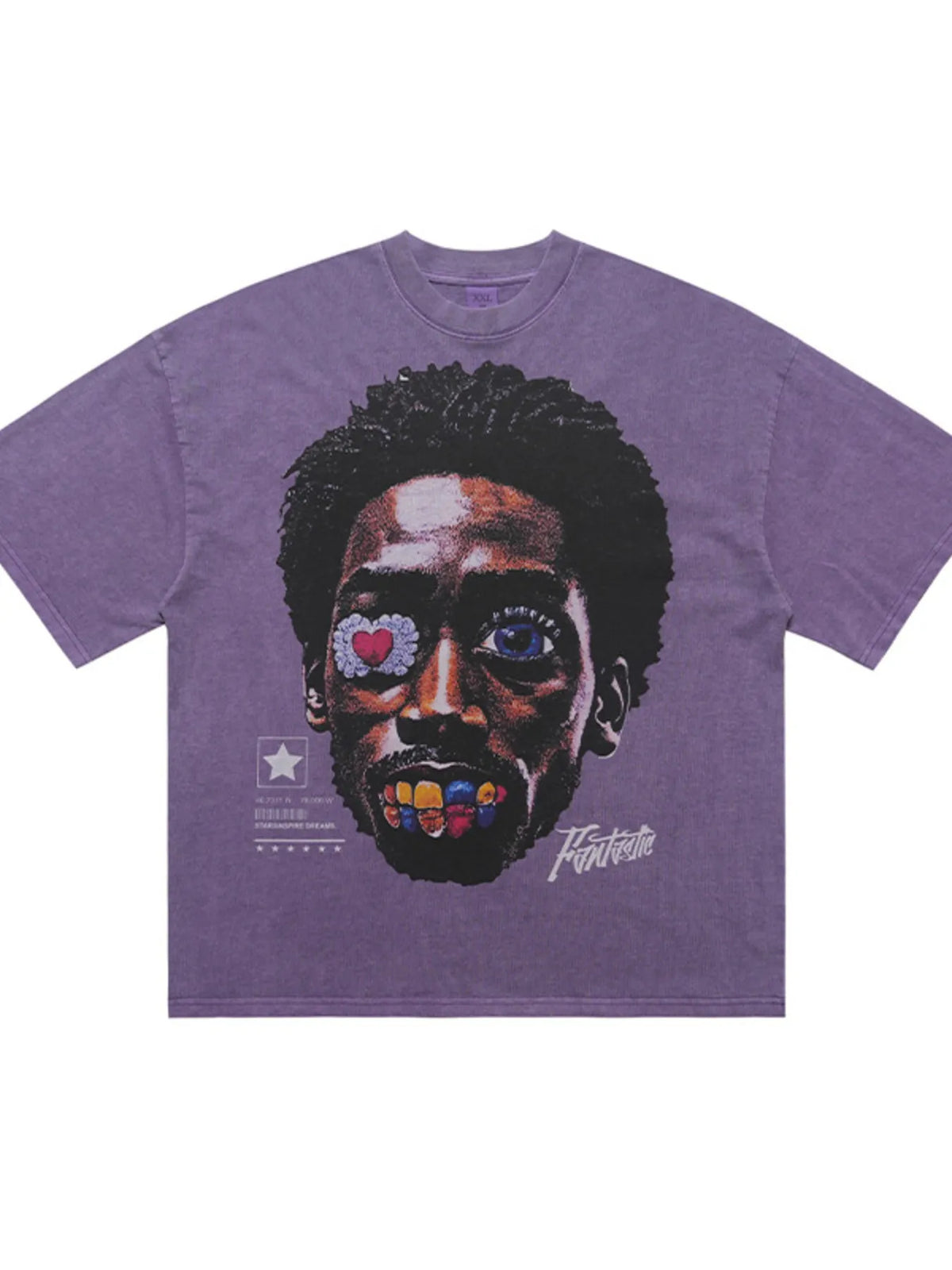 Men's Graphic Round Neck Short Sleeve T-Shirt