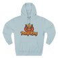 Pump-King Halloween Hoodie, Cozy Fleece Sweatshirt for Fall, Funny Pumpkin Apparel, Autumn Style, Perfect for Halloween Celebrations