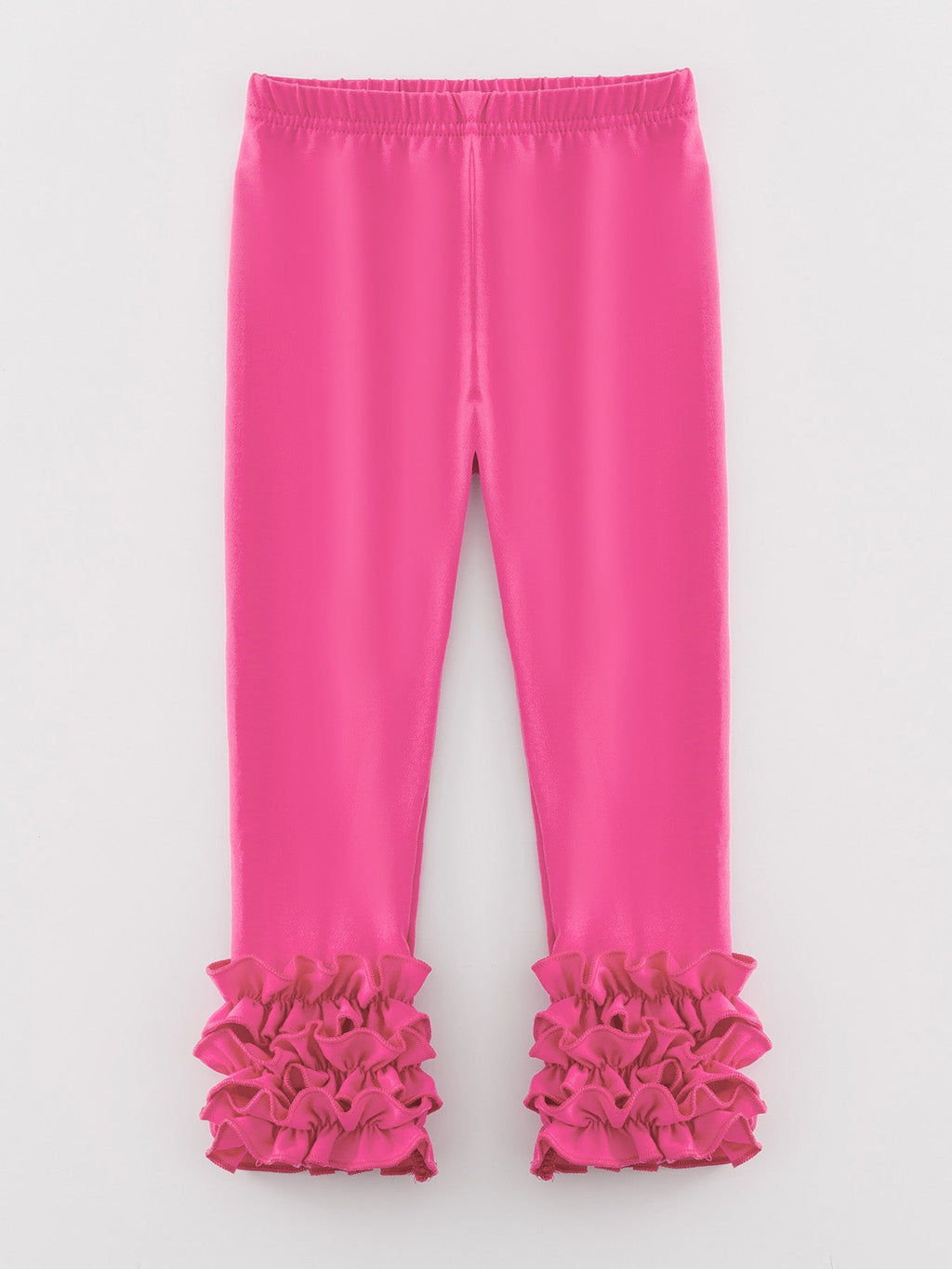 Milk Silk Ruffled Hot Pink Icing Legging