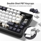 XVX Lotus Cherry Profile Shine-Through Dye-Sub PBT Keycap Set (133-Key)