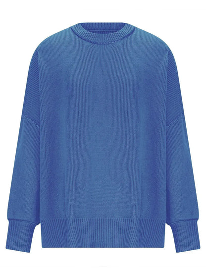 Round Neck Long Sleeve Sweater