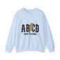 Back to School Crewneck Sweatshirt, Unisex Sweatshirt, Lightweight Sweater, School Apparel, Teacher Gift, Trendy Fashion