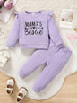 Children's Mama's Bestie Textured Outfit Set