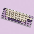 XVX Lavender Purple Dye-Sublimation XVX Profile 123-Key PBT Keycap Set