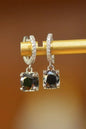 2 Carat Moissanite 925 Sterling Silver Drop Earrings
