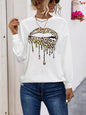 Graphic Round Neck Dropped Shoulder T-Shirt
