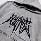 Bleached Fang Pullover Hoodie