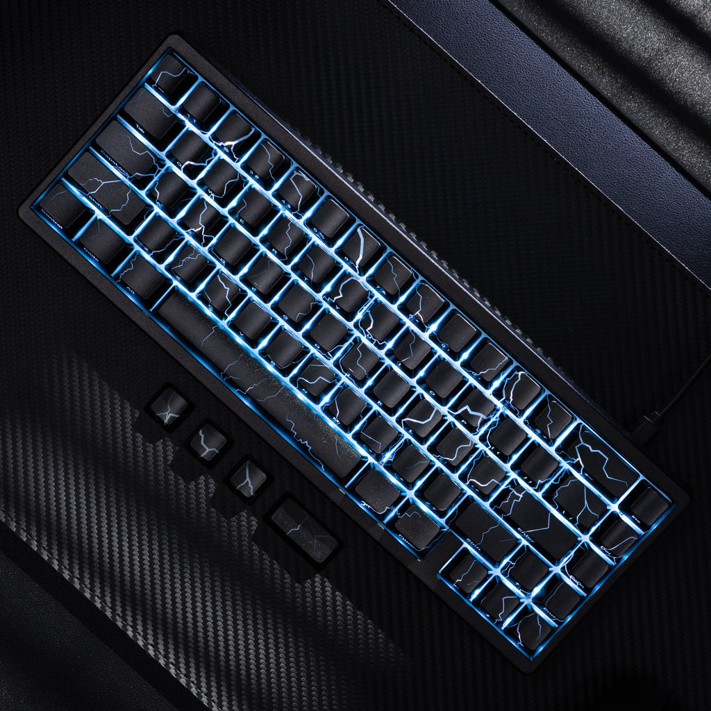 XVX IMD Spider Web Shine-Through OEM Profile 118-Key Keycap Set
