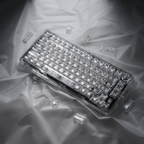 XVX Arctic Transparent SA Profile Double-Shot PC Keycap Set