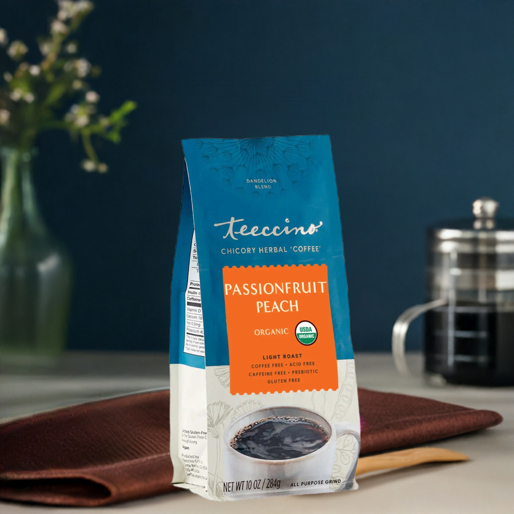 Dandelion Passionfruit Peach Herbal Coffee