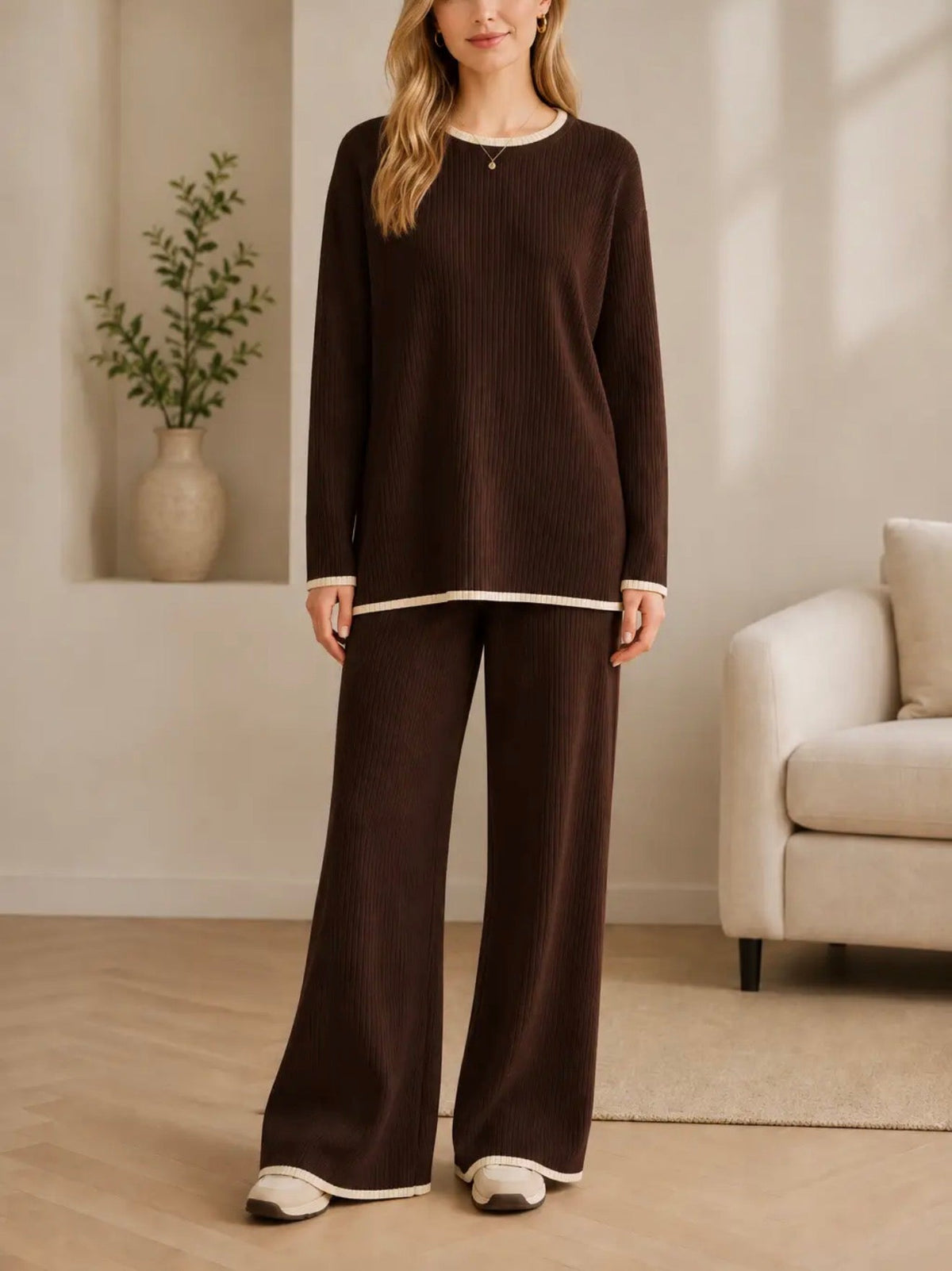 Ribbed Knit Co-Ord Set