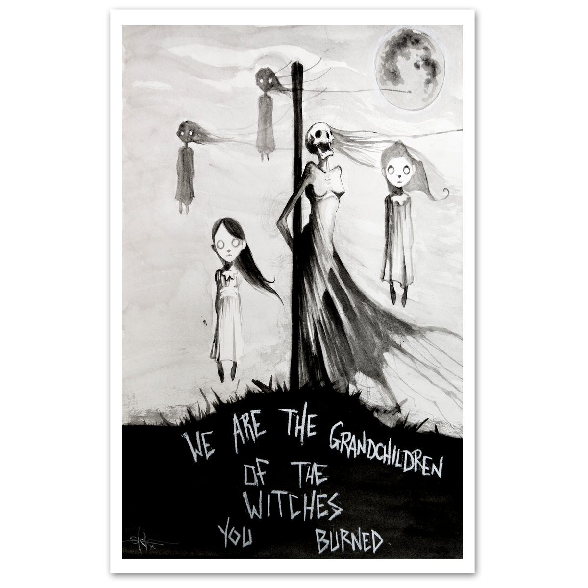Grandchildren of Witches Print