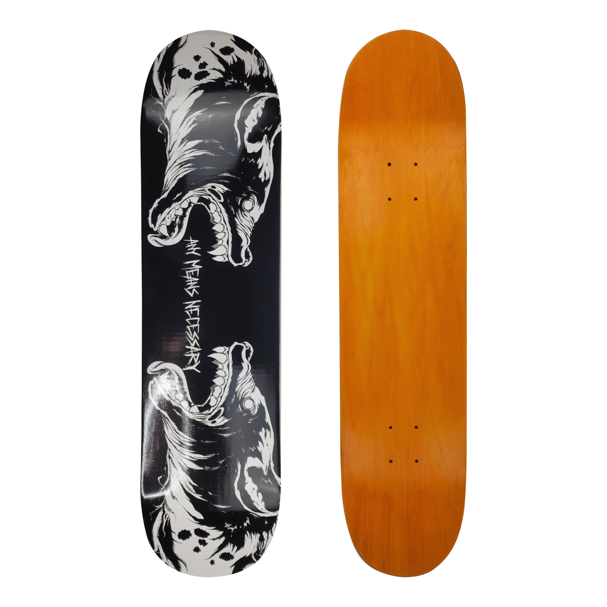 Vicious Skateboard Black