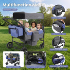 Momfann 4-Seater All-Terrain Stroller Wagon for Kids