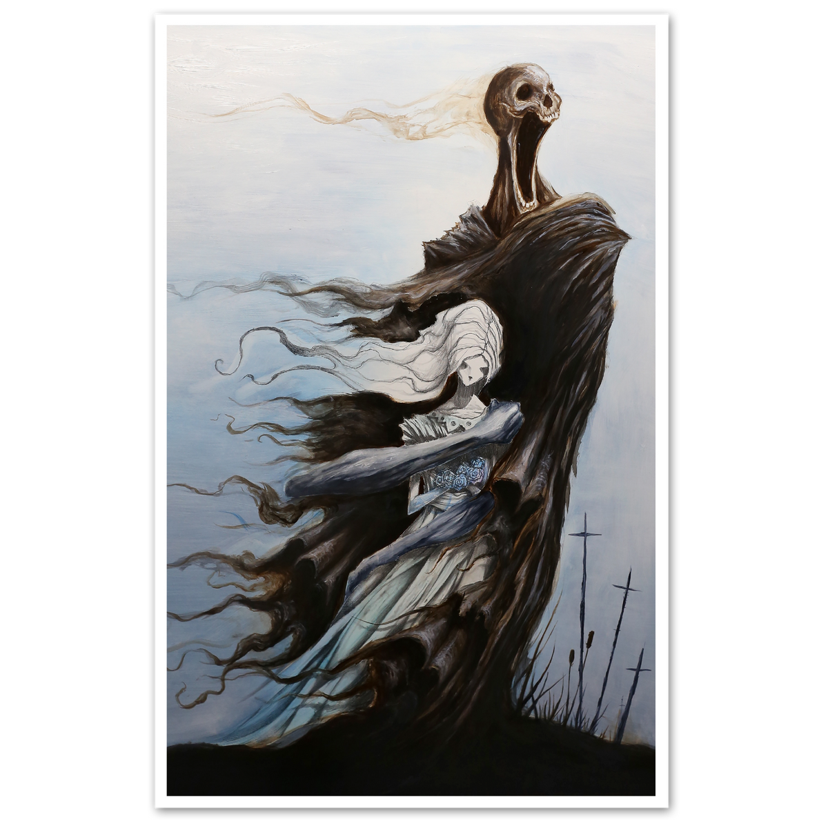 Mourning Death Print