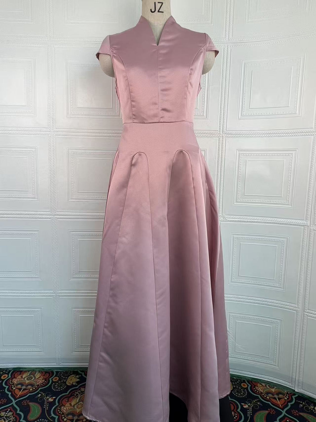 Summer French Elegance Short Sleeved Dress