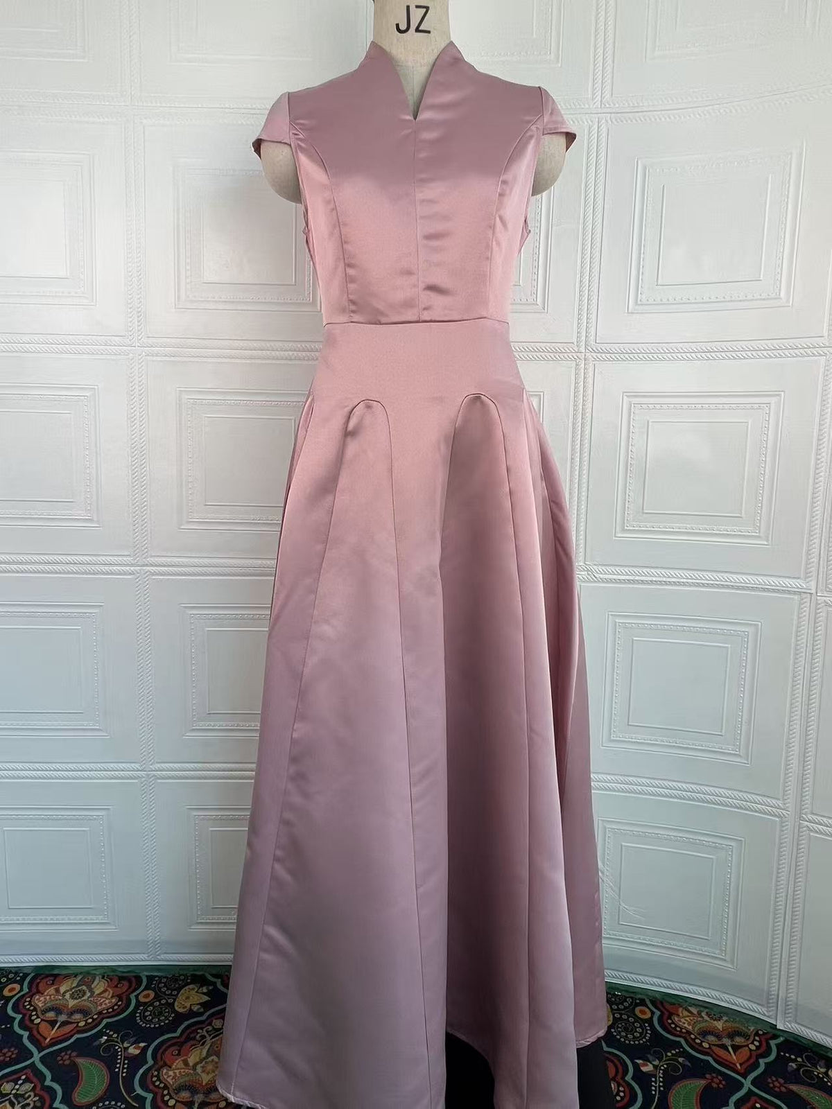 Summer French Elegance Short Sleeved Dress