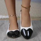 Spring Flat Heel Pointed Flat Shoes Korean Leopard Print Small Size Low Cut Pumps Women Shoes