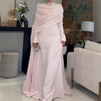 Autumn Women Clothing Sexy Pleated Mini Trailing Evening Gown