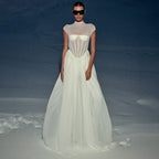 Arrival Women Clothing White Light Semi Transparent Chiffon Large Swing Dress Fairy Long