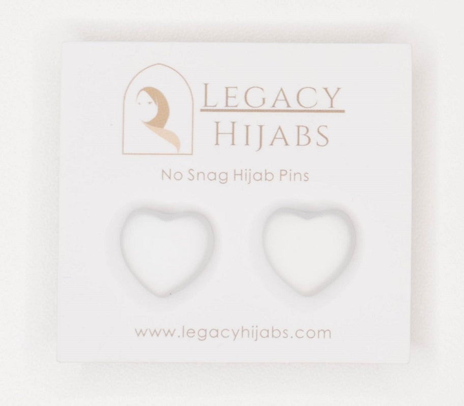 White Magnet Pin