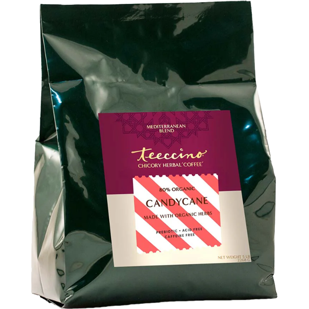 Candy Cane Chicory Herbal Coffee