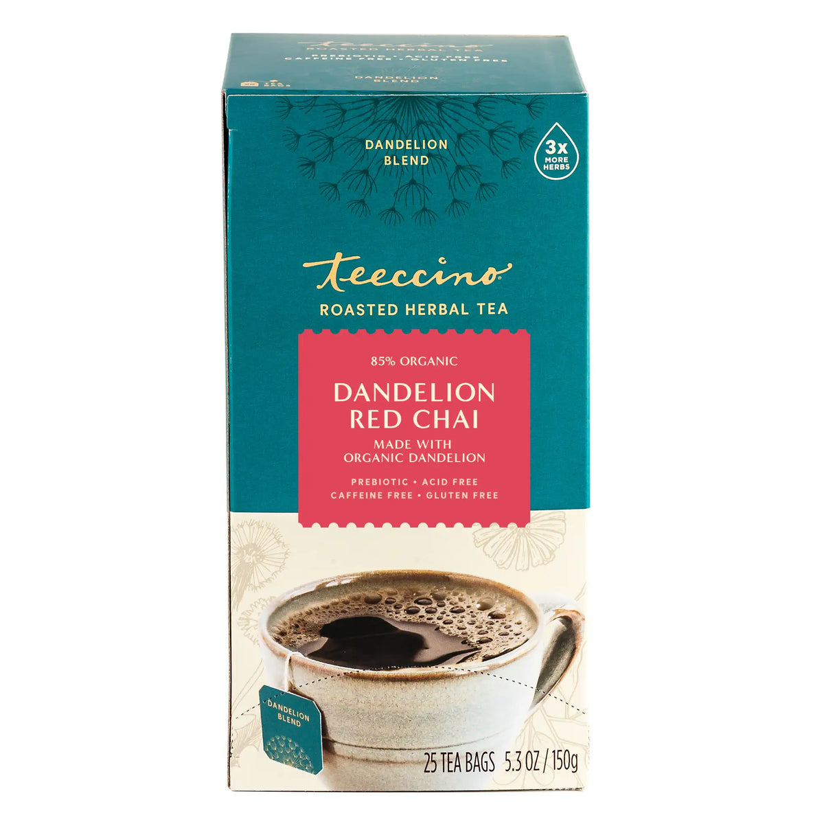 Dandelion Red Chai Roasted Herbal Tea