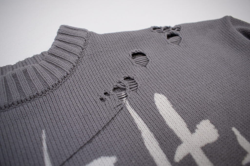 War with Myself Knit Sweater