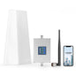 Cell Phone Signal Booster for Home | Boosts 4G LTE 5G Signal up to 4500 sq ft for Verizon AT&T T-Mobile & More | Work on Band 2 5 12 and 17 with Hign Gain Antenna | FCC Approved
