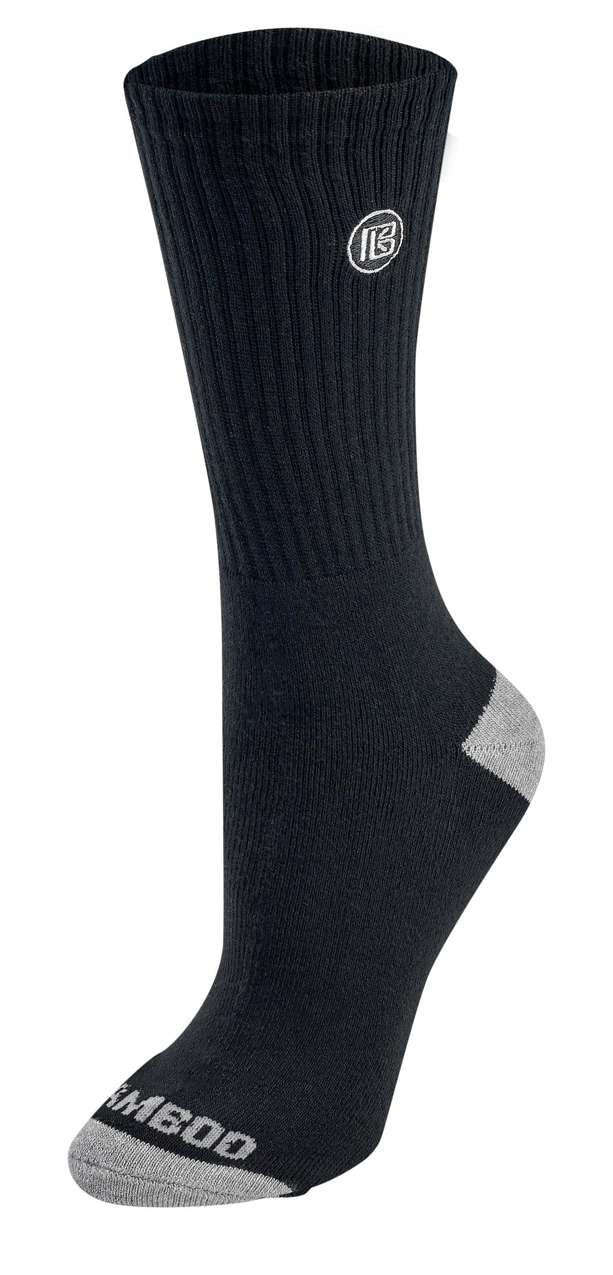 Premium Bamboo Rayon Crew Socks - 3 Pair and 6 Pair Packs Available