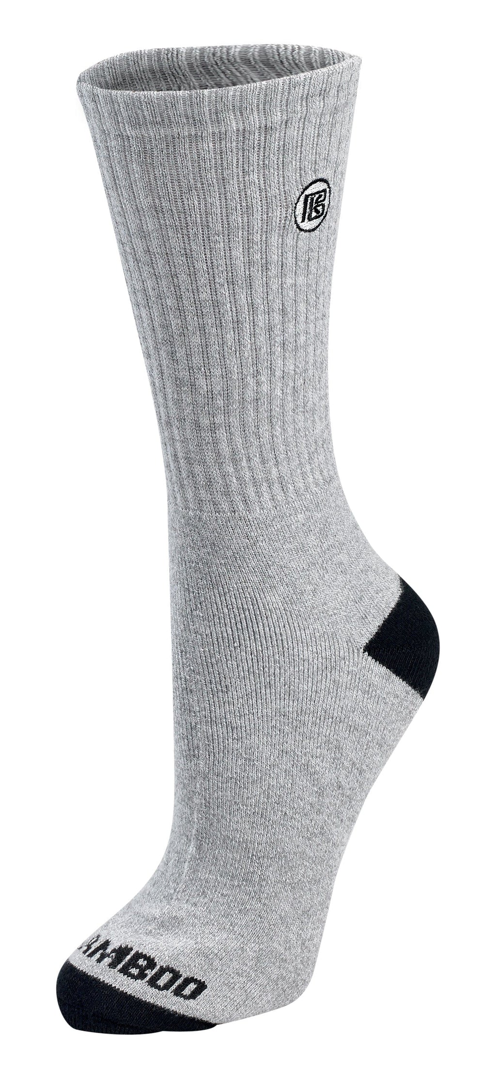 Premium Bamboo Rayon Crew Socks - 3 Pair and 6 Pair Packs Available